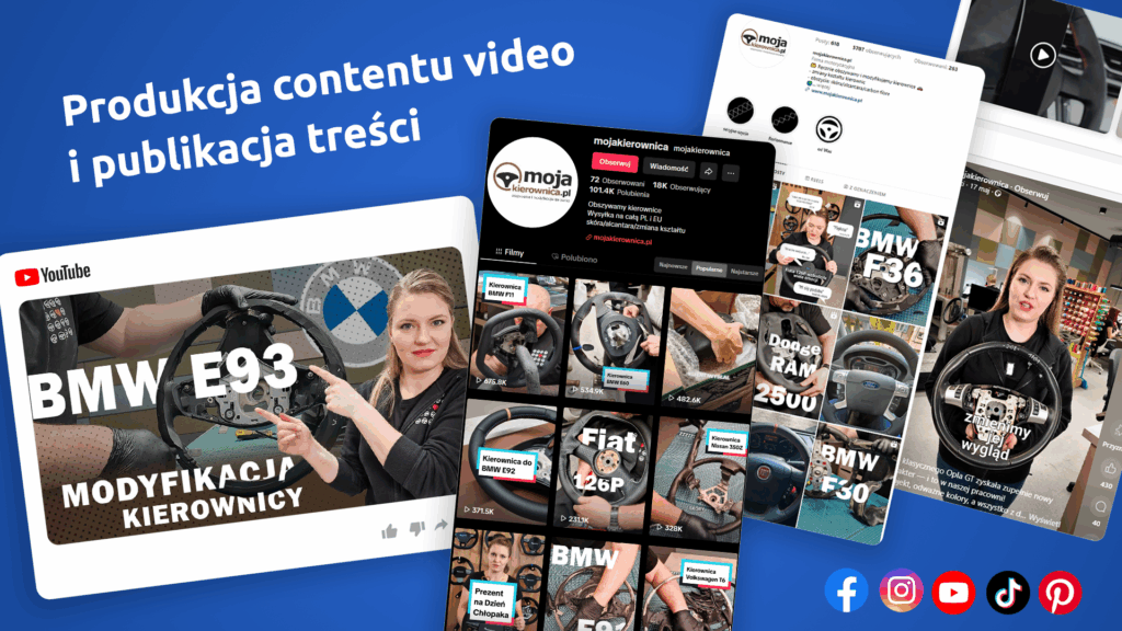 Prowadzenie profili social media